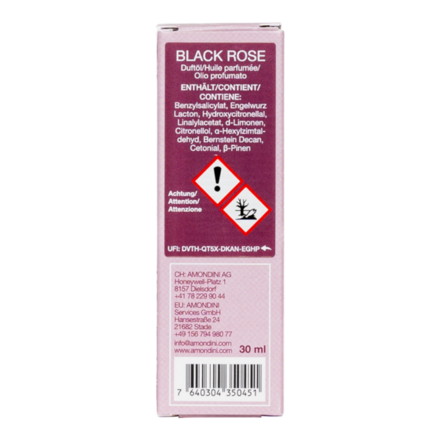 Duftöl Black Rose 30ml