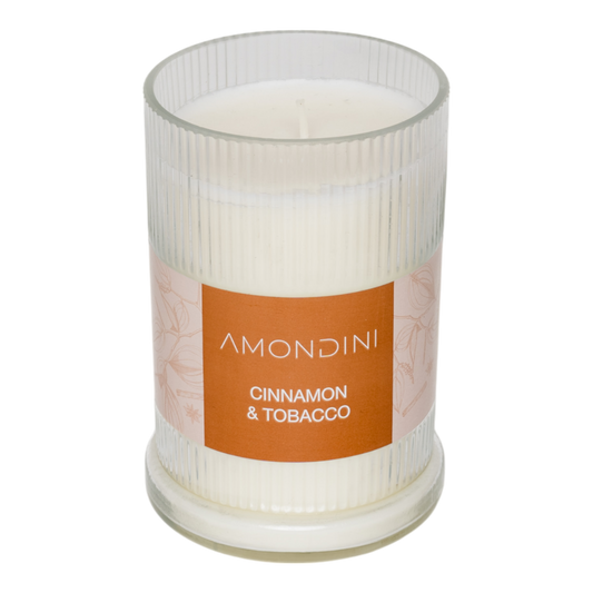 Cinnamon & Tobacco scented candle