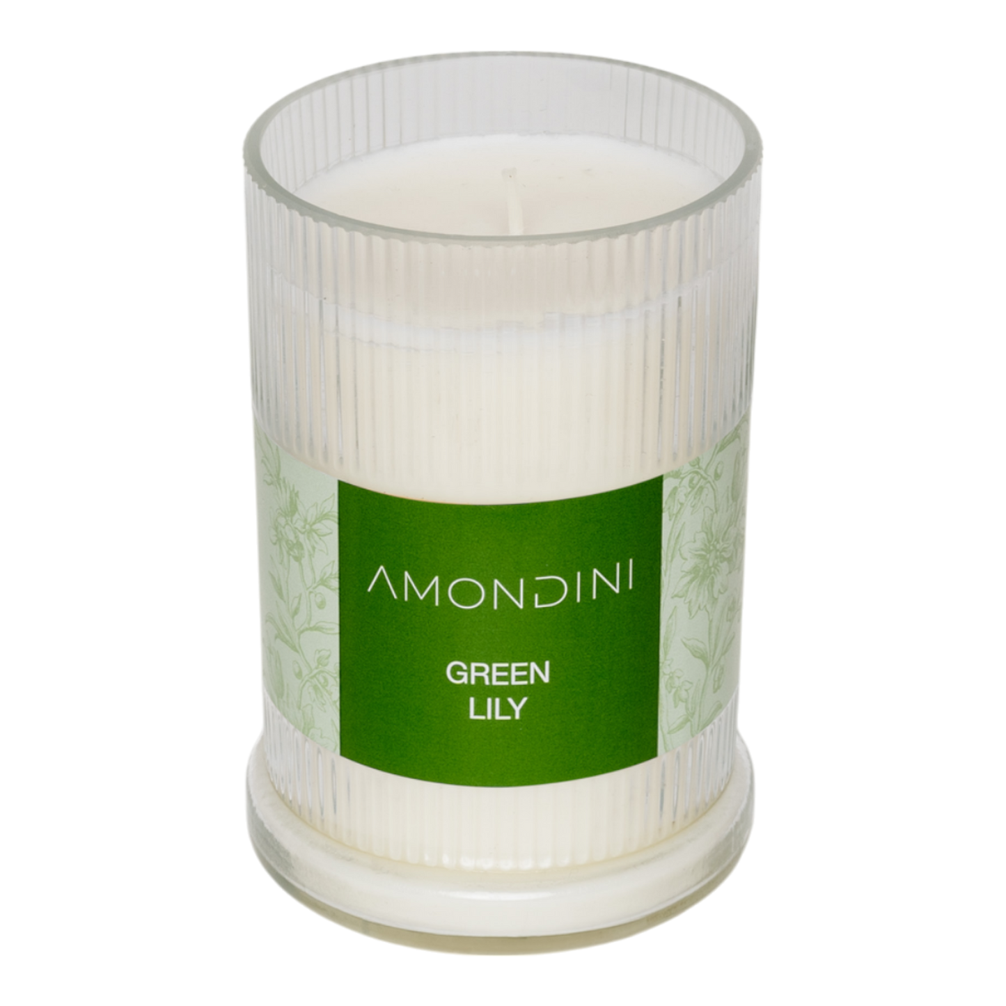Green Lily scented candle