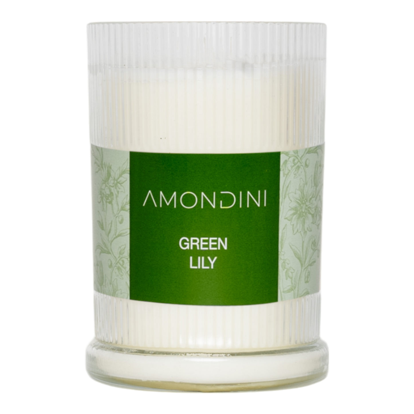 Green Lily scented candle