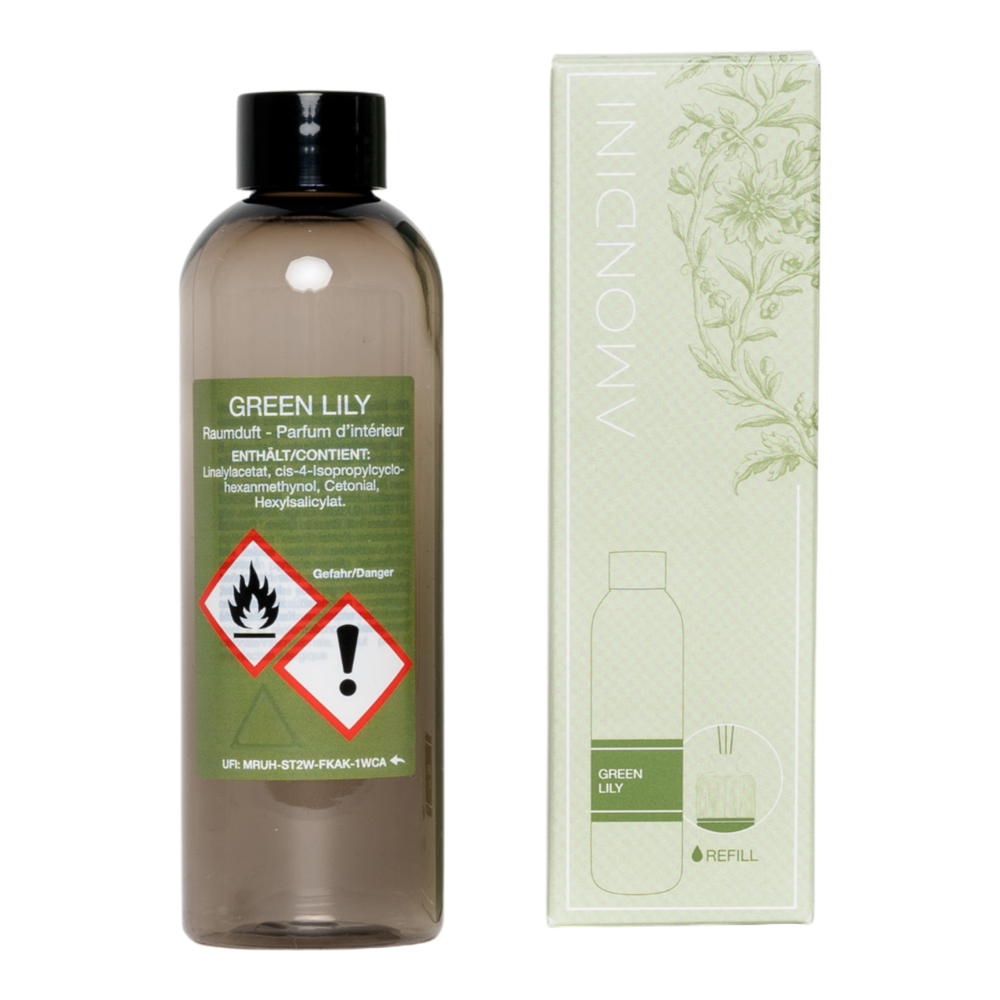 Bouteille de recharge Green Lily