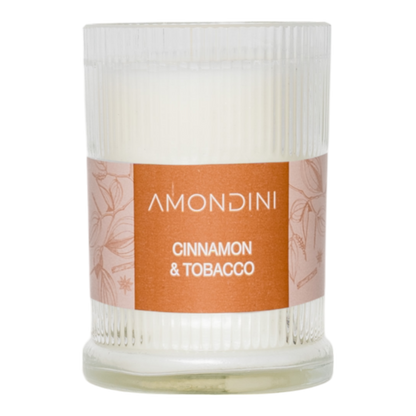 Cinnamon &amp; Tobacco scented candle