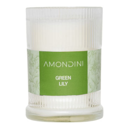 Green Lily scented candle