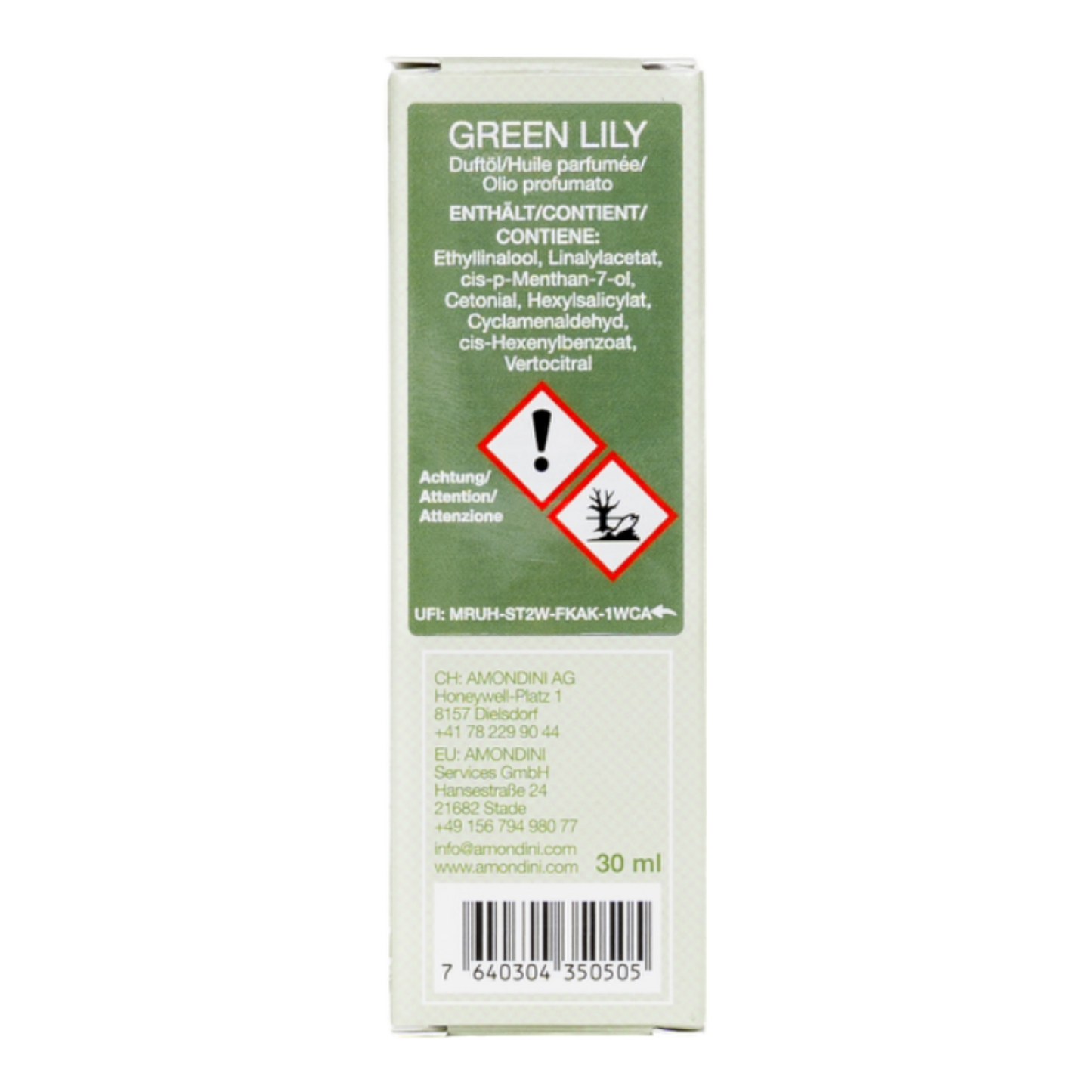 Duftöl Green Lily 30ml